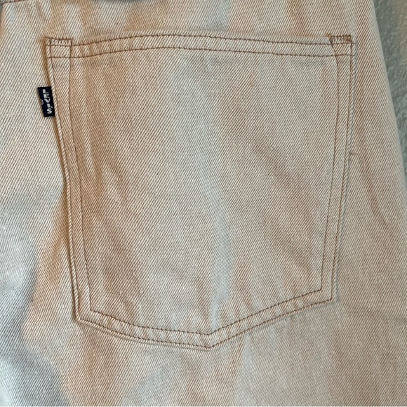 Levi’s Made & Crafted Womens Column Pant Cream Japanese Denim - Picture 7 of 13